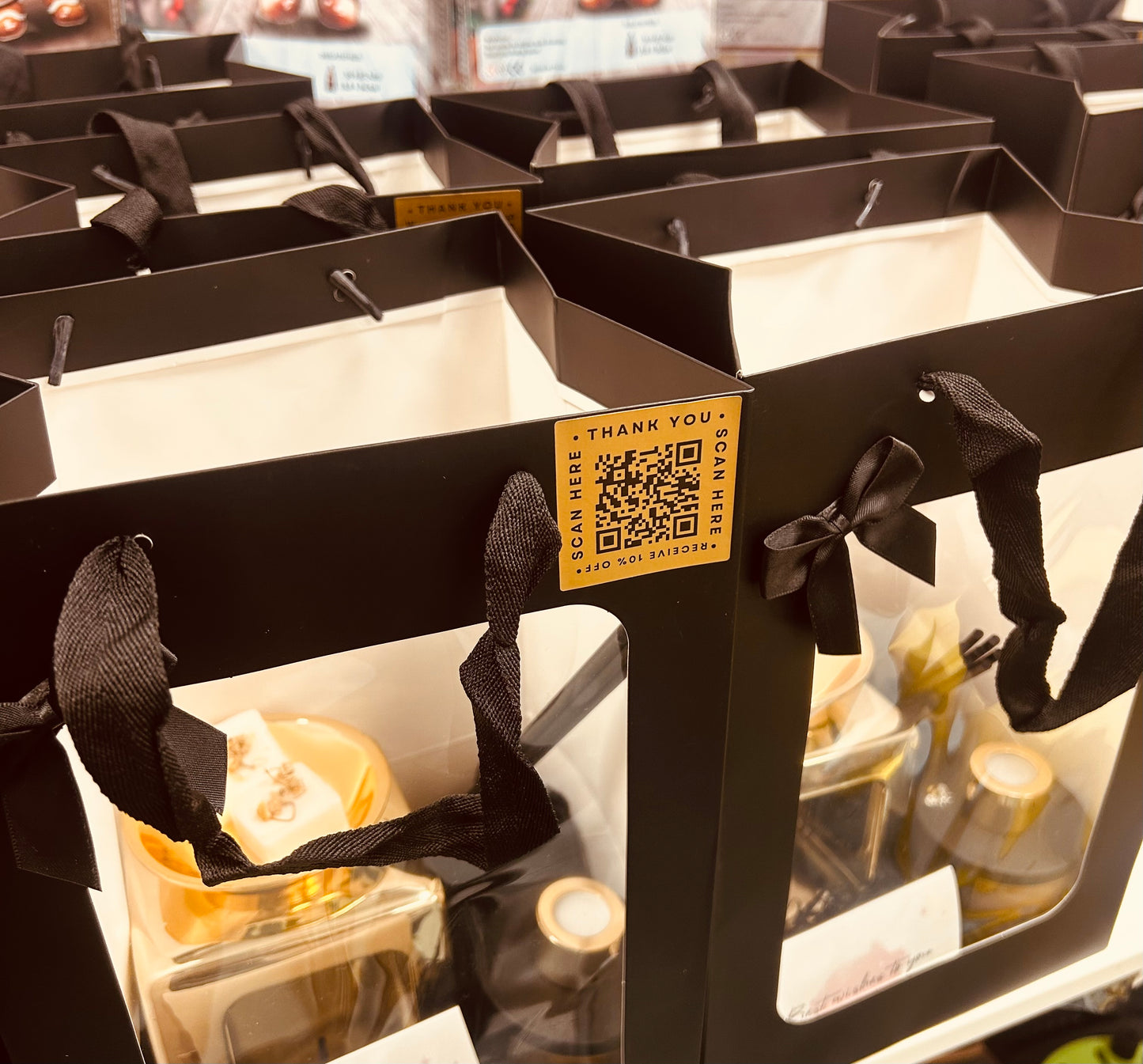 Beautiful selection of our best selling black plum and rhubarb hamper