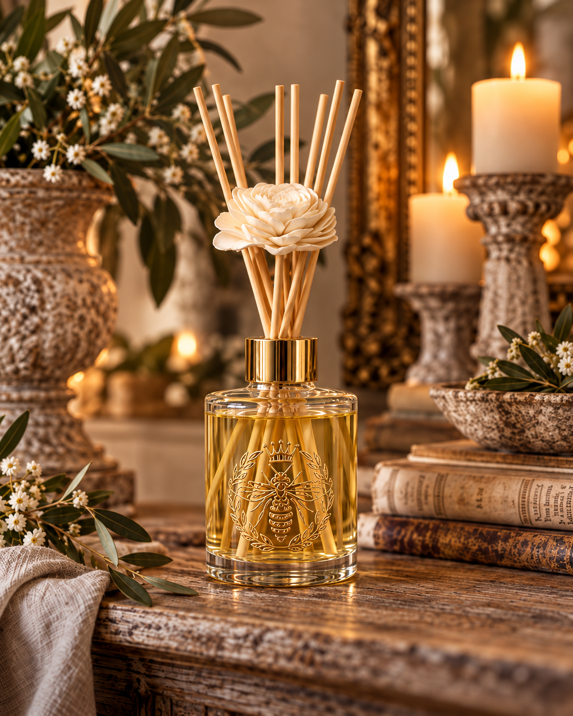 Italian Glass Reed Diffuser