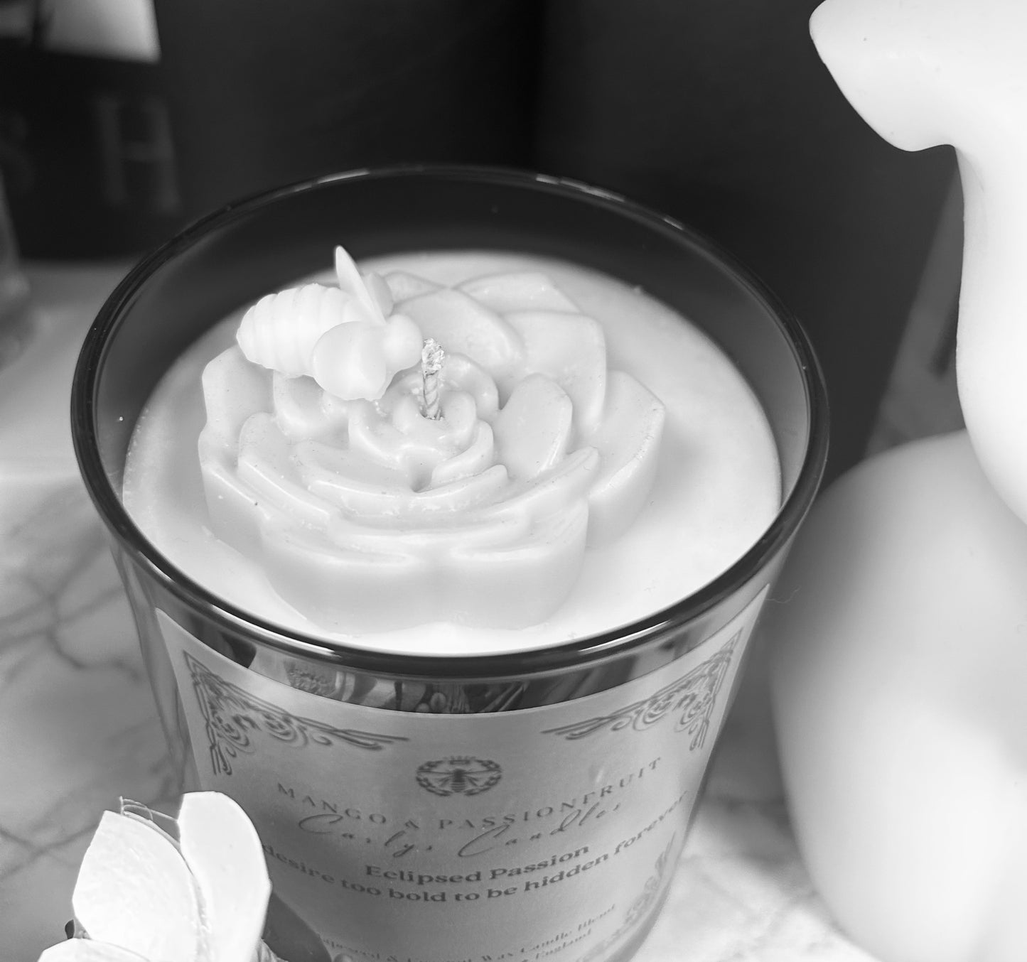 Eclipsed passion - Valentine’s Day candle - passionfruit and mango