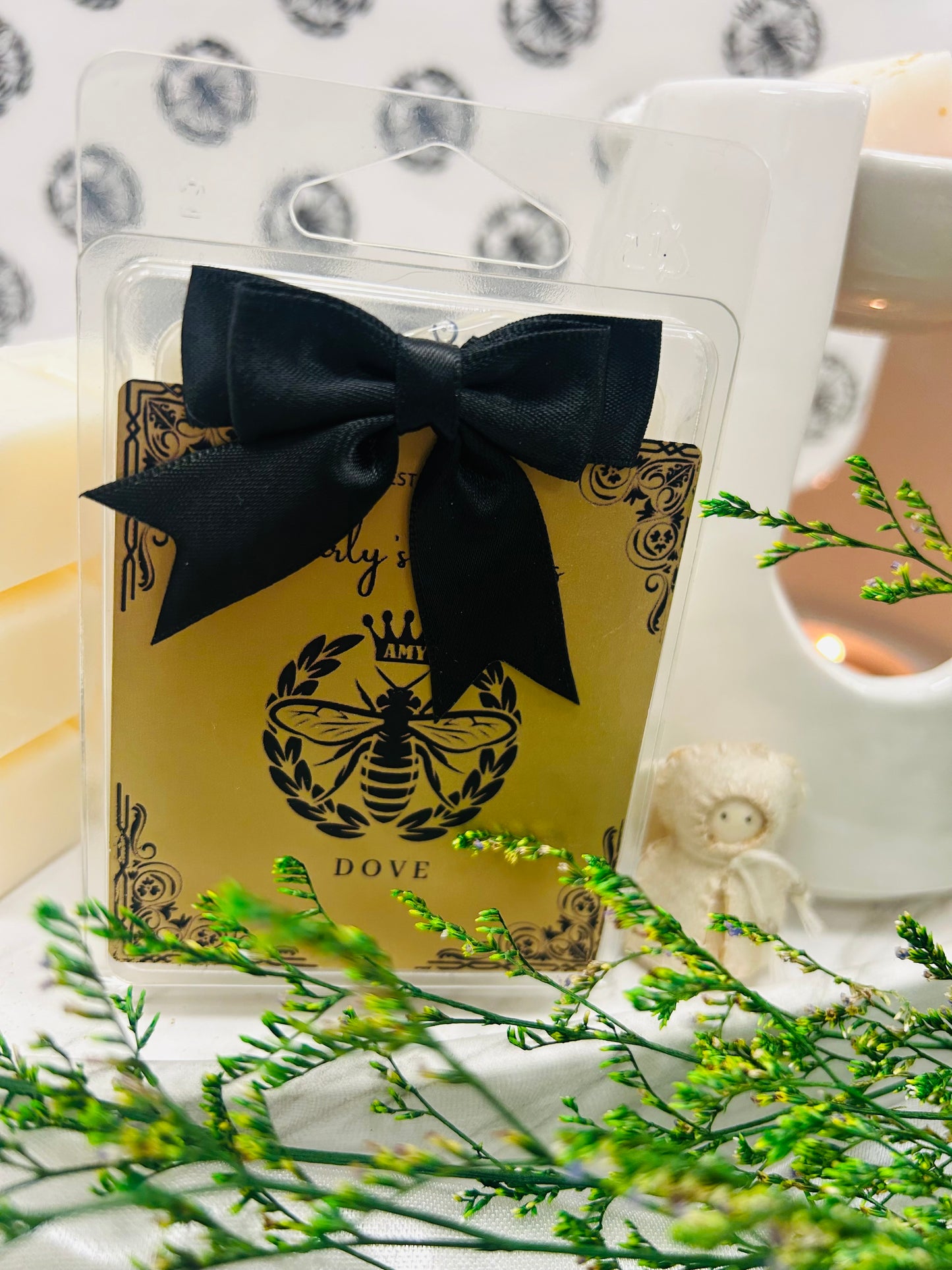 Dove six cubed clamshell wax melt clamshell- Inspired by Dove Beauty Bar