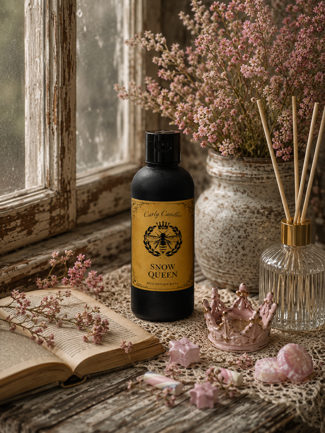 Snow Queen Reed Diffuser Refill - Carly's candles & wax melts