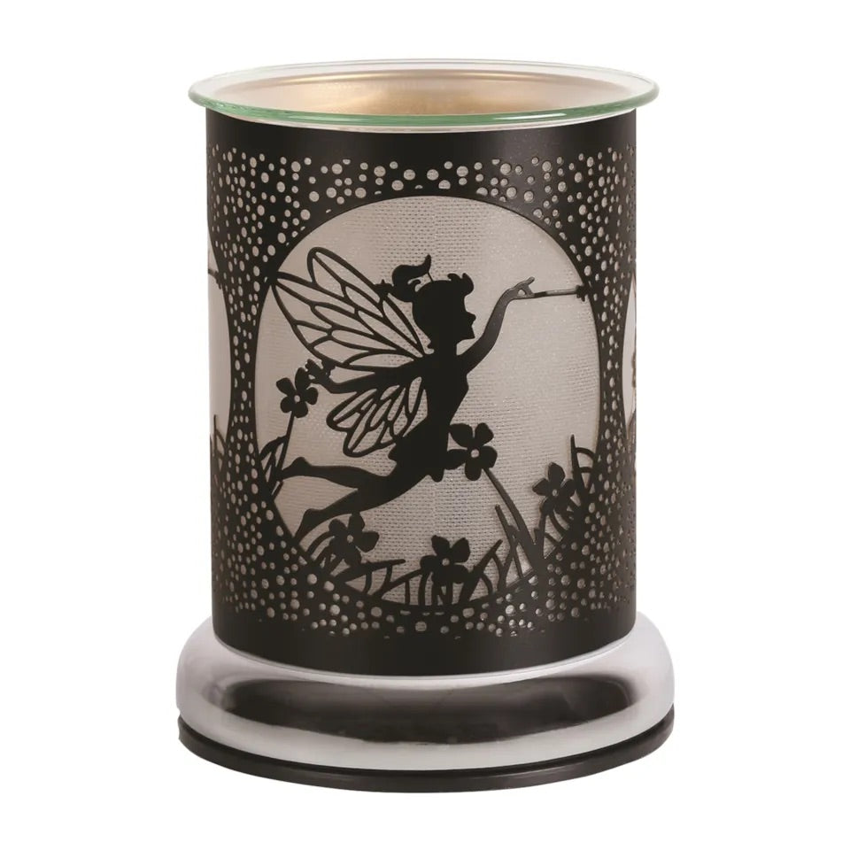 Fairy Silhouette Touch Wax Melter Lamp – 17cm - Carly's candles & wax melts