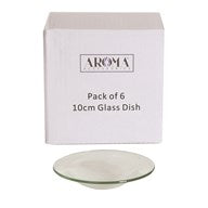 Replacement glass dish 10cm - Carly's candles & wax melts