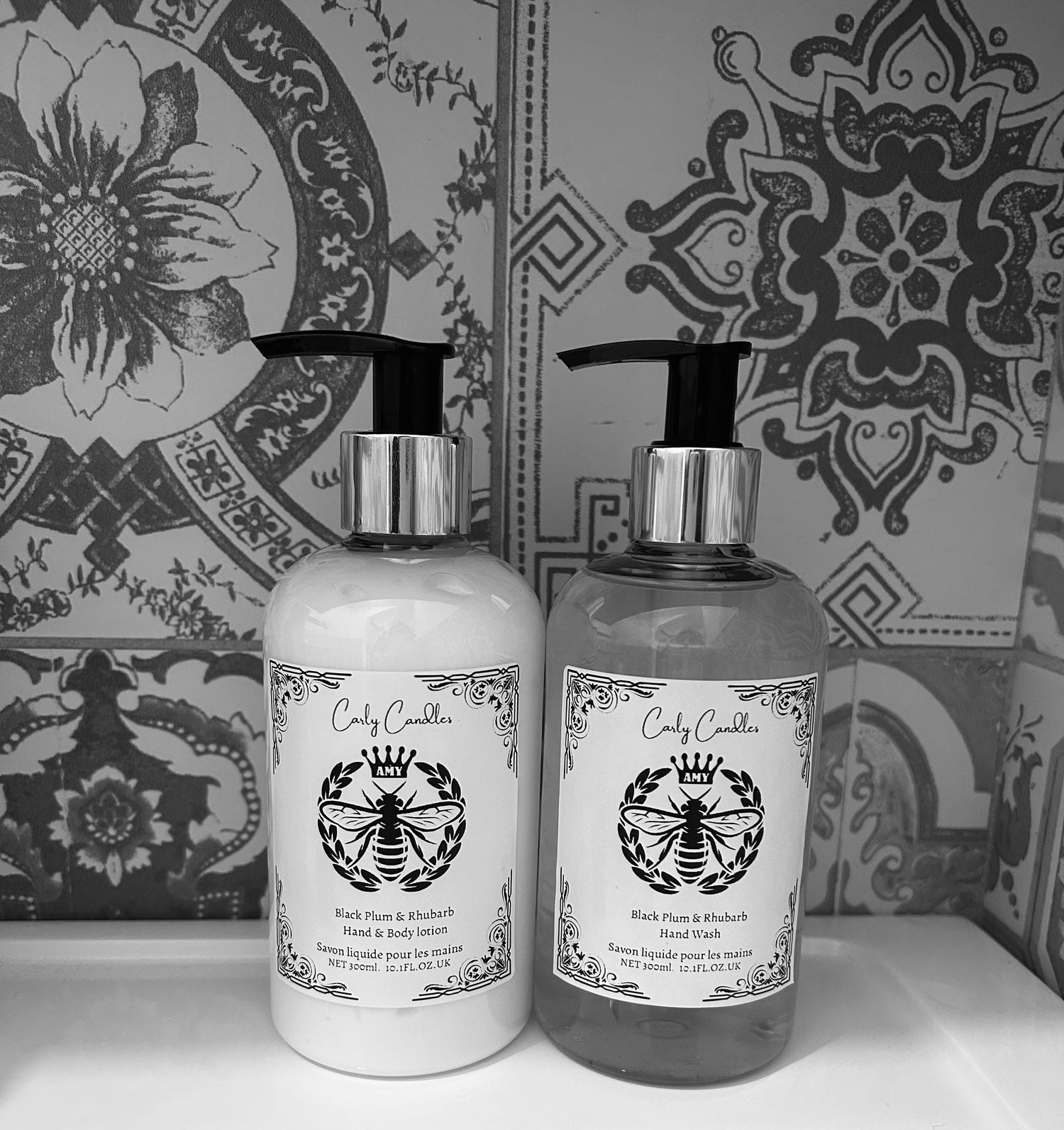 Our signature scent black plum & Rhubarb Collection