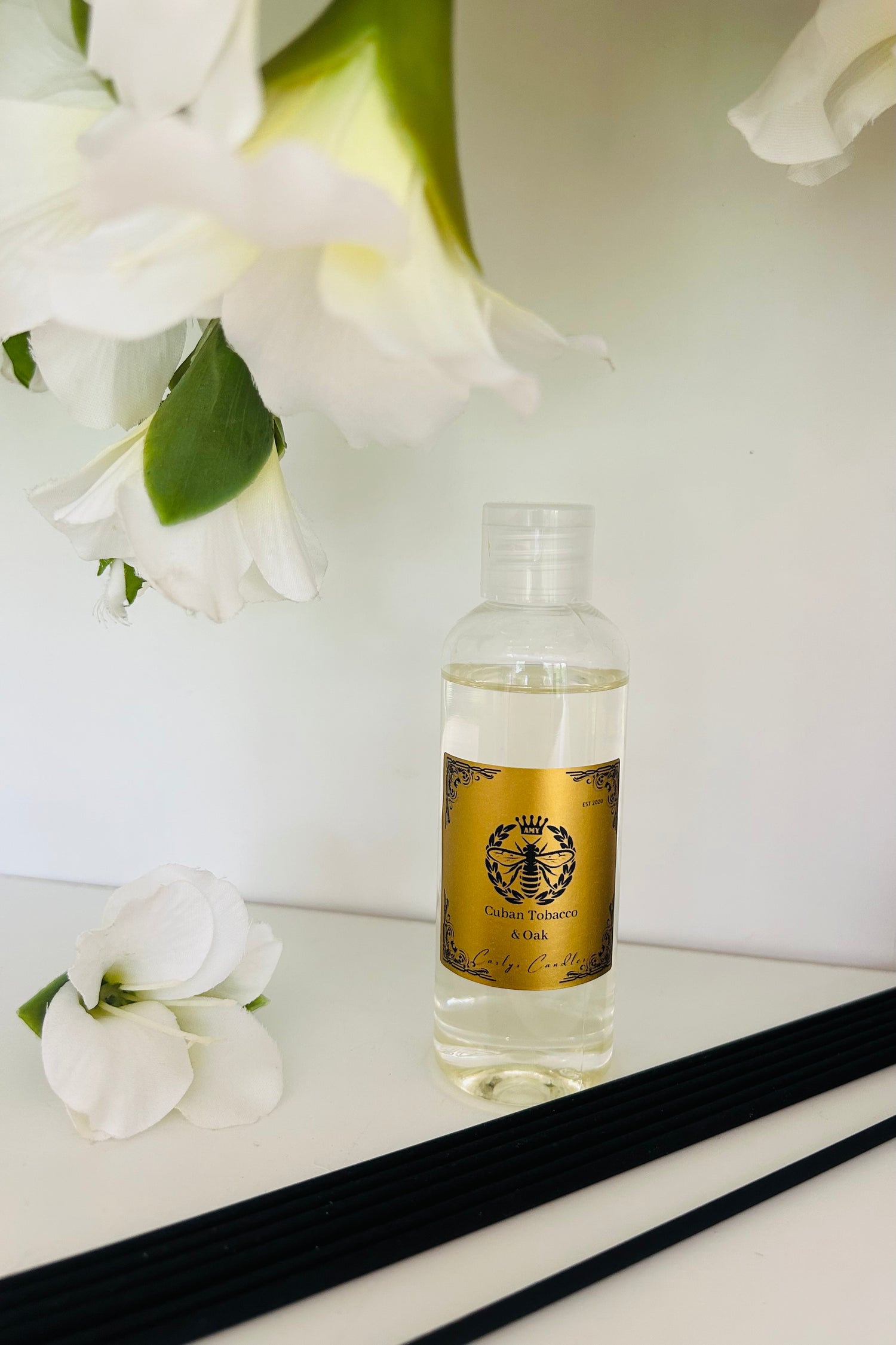 Re-fill diffuser oil with 7 new reeds