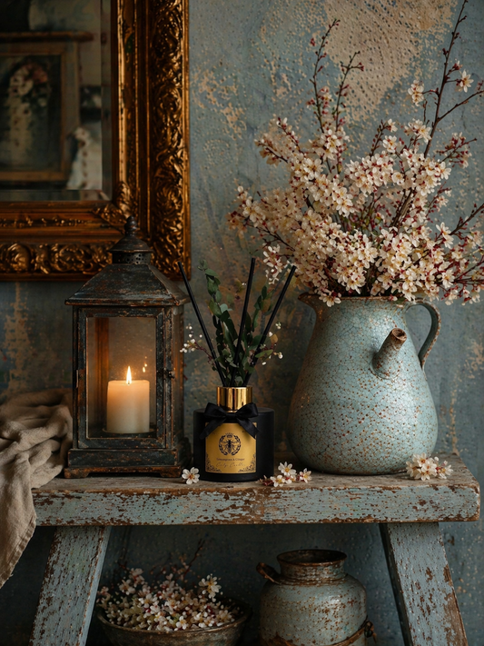 Thai Lime & Mango Reed Diffuser - Carly's candles & wax melts