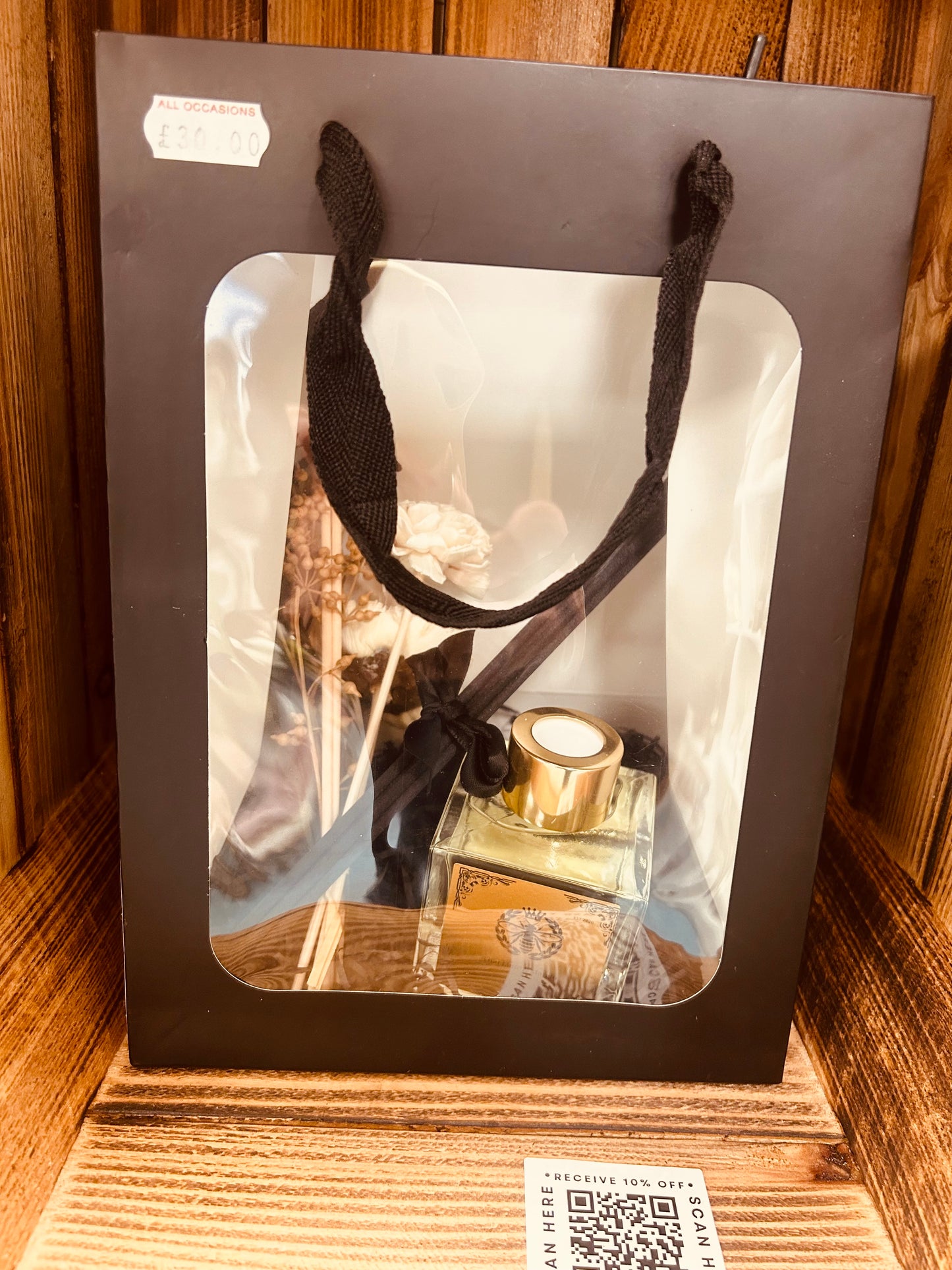 Gifts bag - Thai lime & Mango Diffuser with flowers