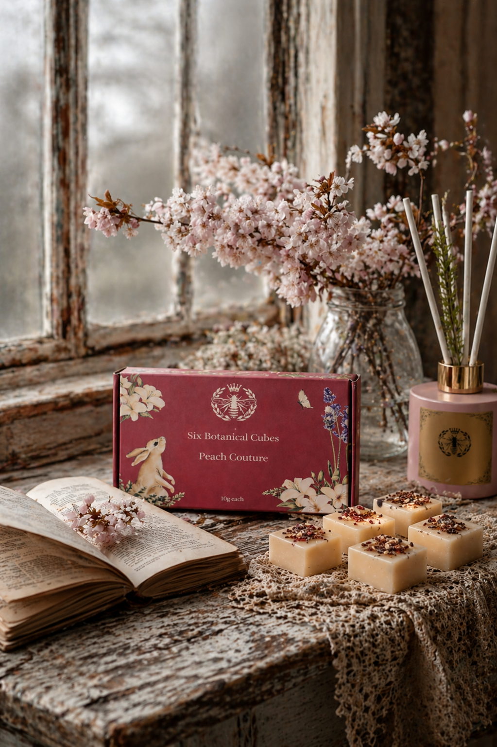 Peach Couture Soy Wax Melts - Carly's candles & wax melts