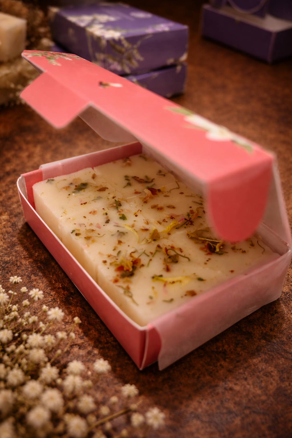 Strawberry & Rhubarb Soy Wax Melts - Carly's candles & wax melts