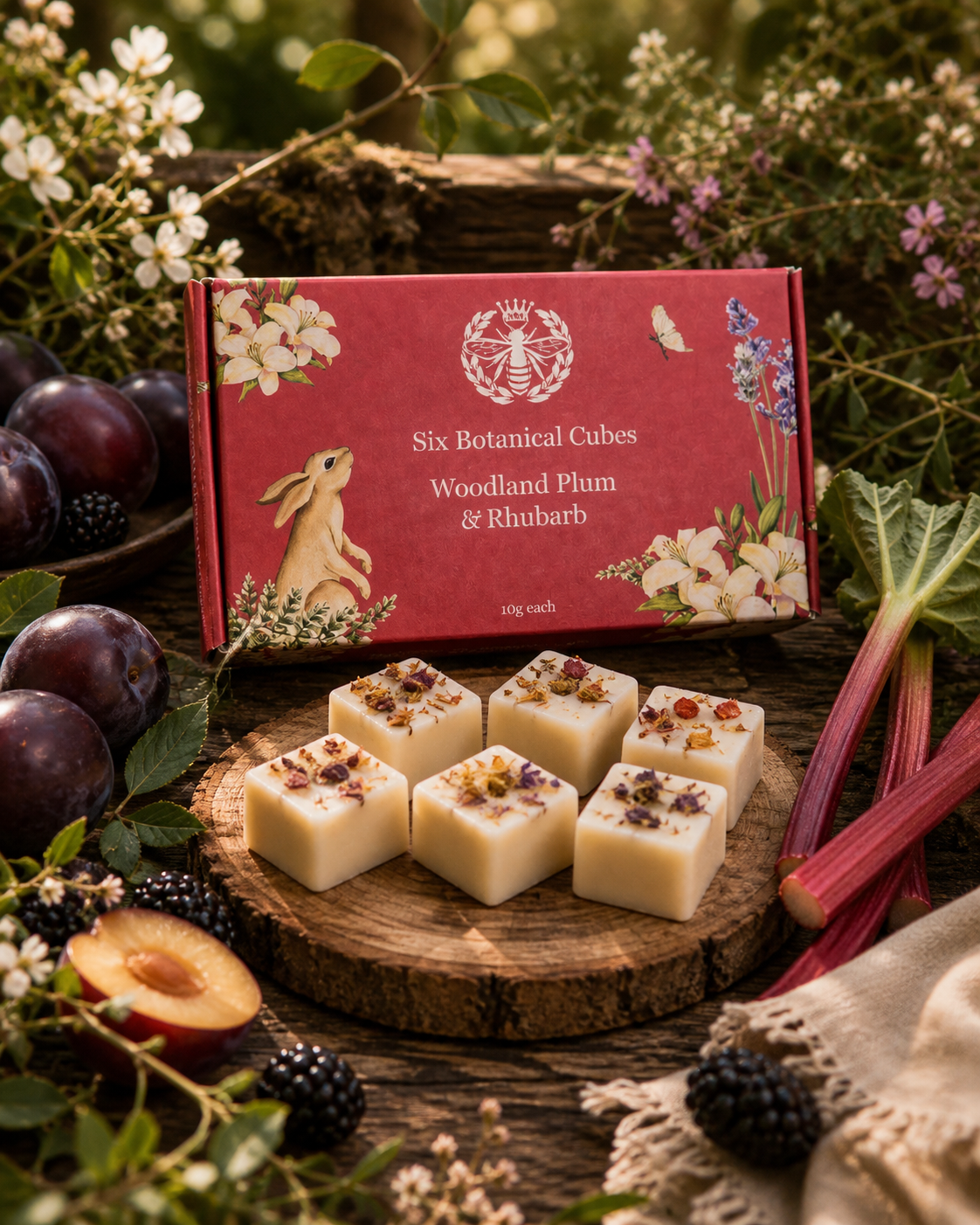 Woodland Plum & Rhubarb Soy Wax Melts