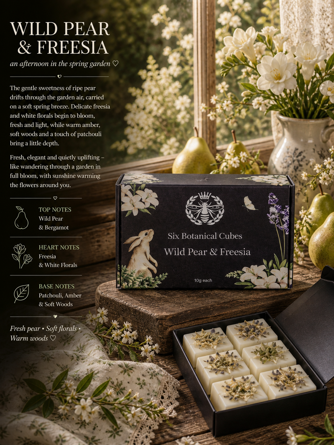 Wild Pear & Freesia Soy Wax Melts
