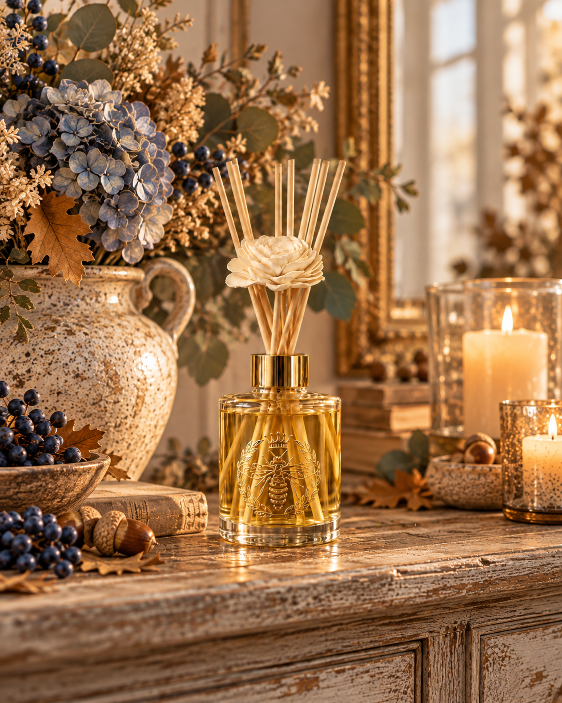 Italian Glass Reed Diffuser