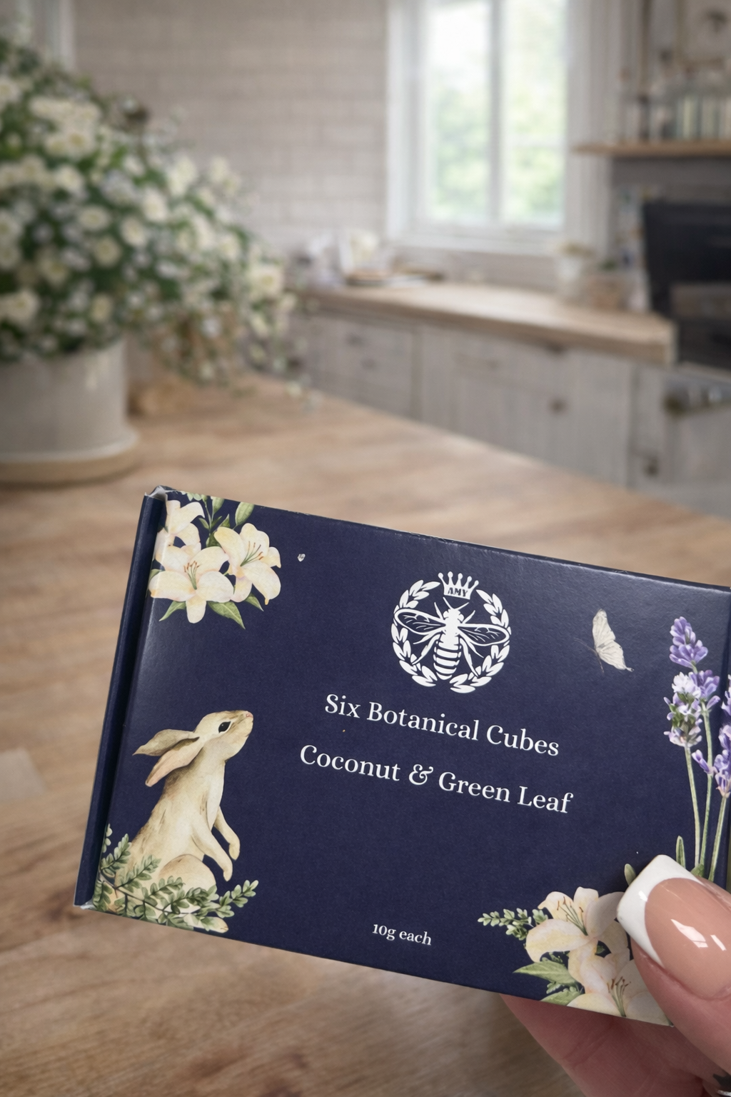Coconut & Green Leaf Botanical Hamper - Carly's candles & wax melts