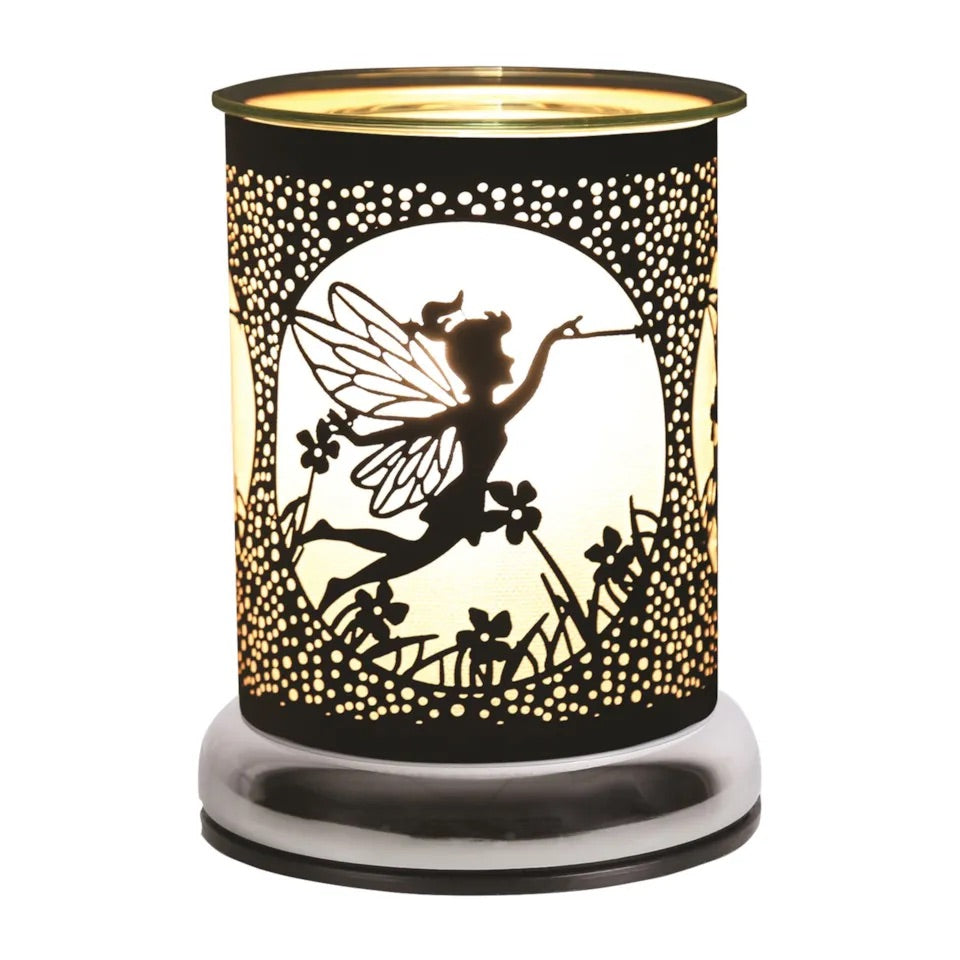 Fairy Silhouette Touch Wax Melter Lamp – 17cm - Carly's candles & wax melts