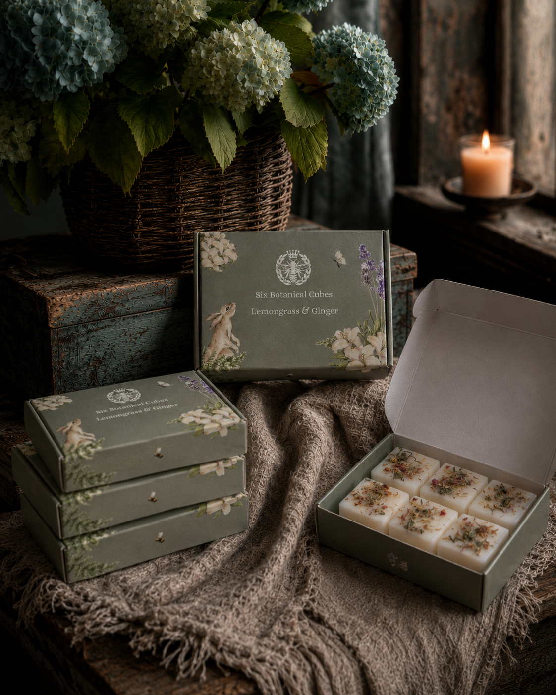 Lemongrass & Ginger Soy Wax Melts - Carly's candles & wax melts