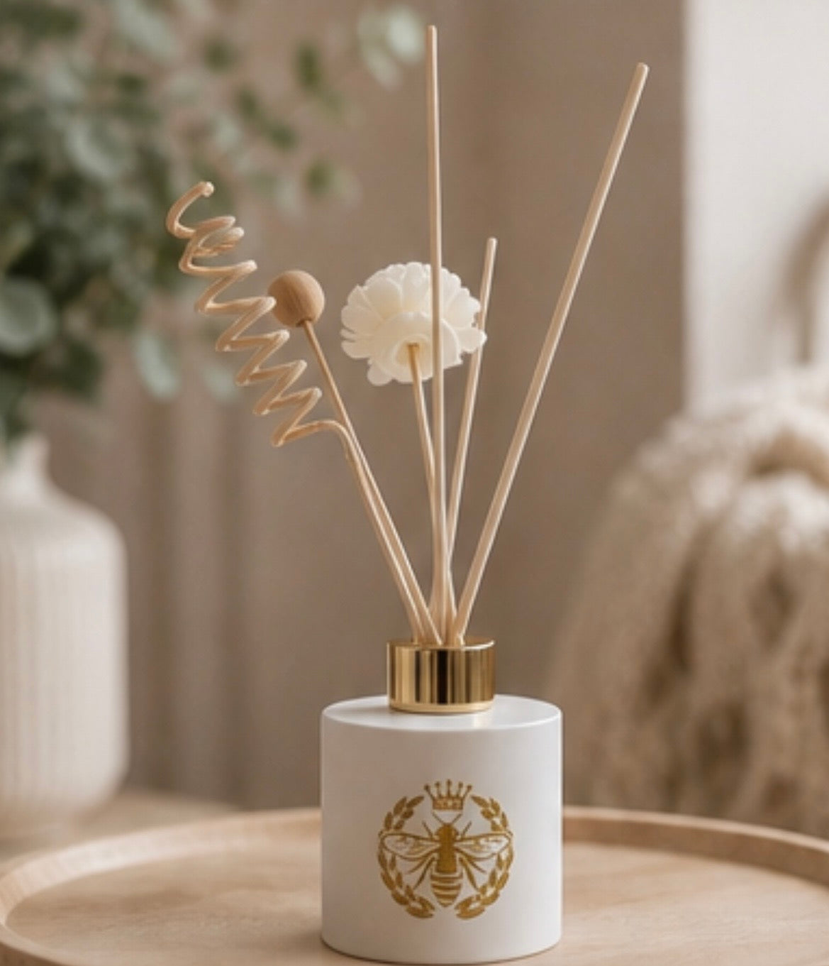 Peach Couture Reed Diffuser - Carly's candles & wax melts