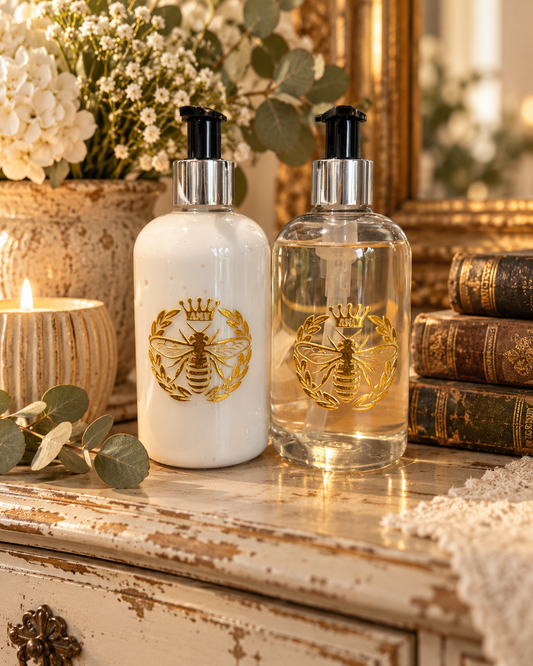 Black Plum & Rhubarb Hand Ritual Duo - Carly's candles & wax melts