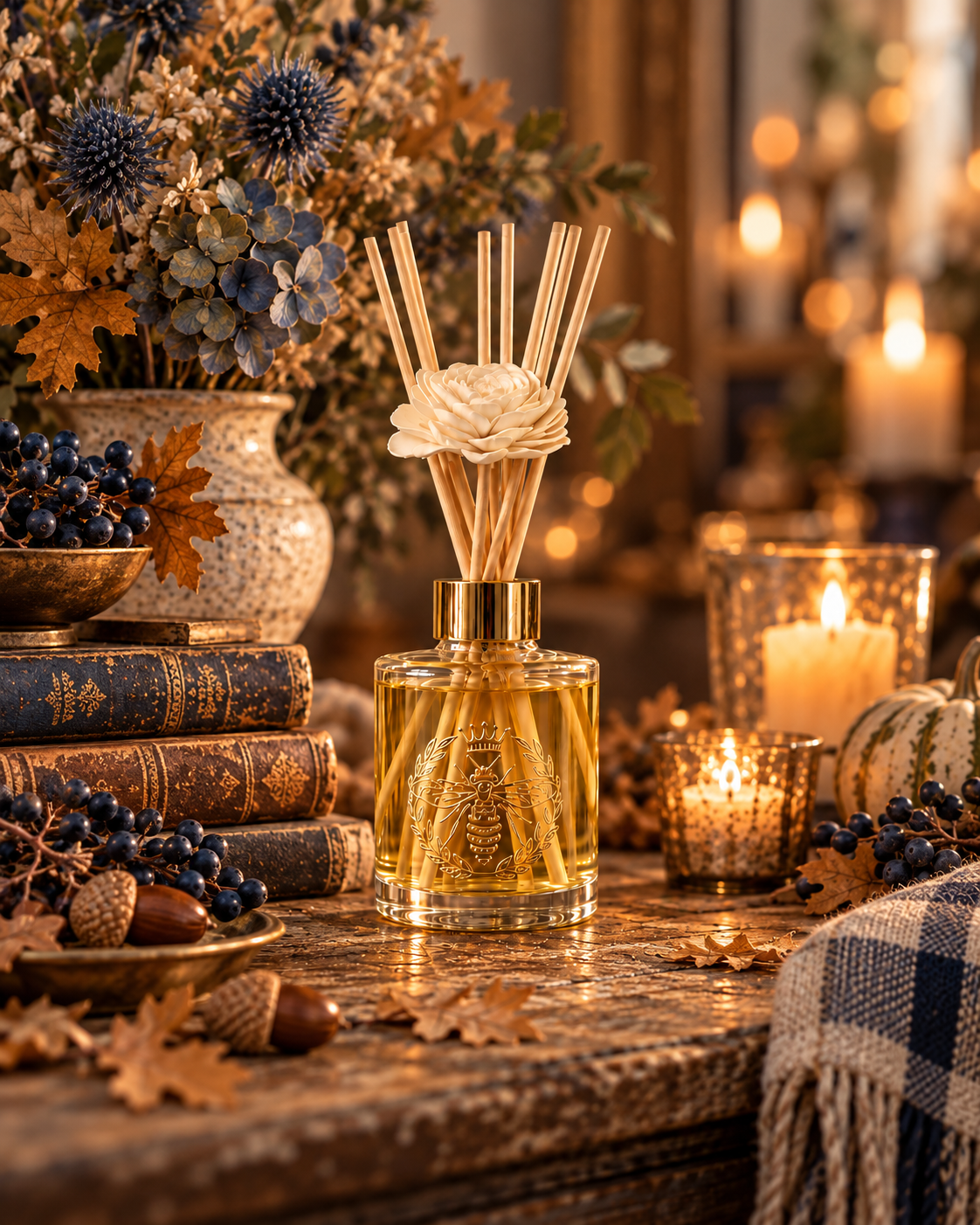 Italian Glass Reed Diffuser