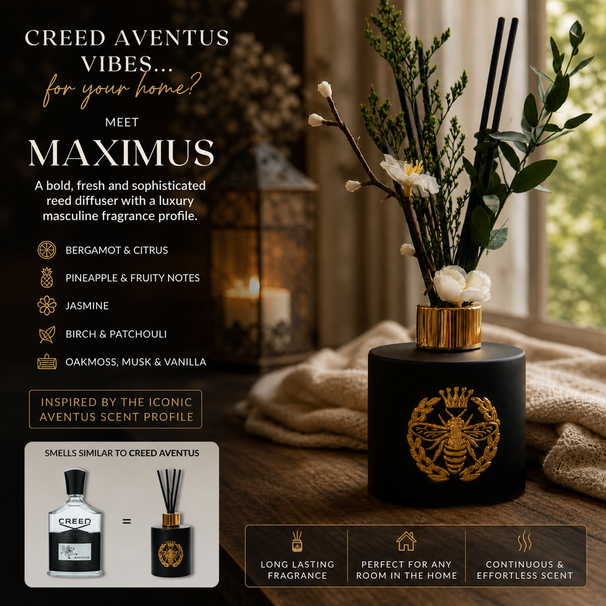 Maximus Reed Diffuser