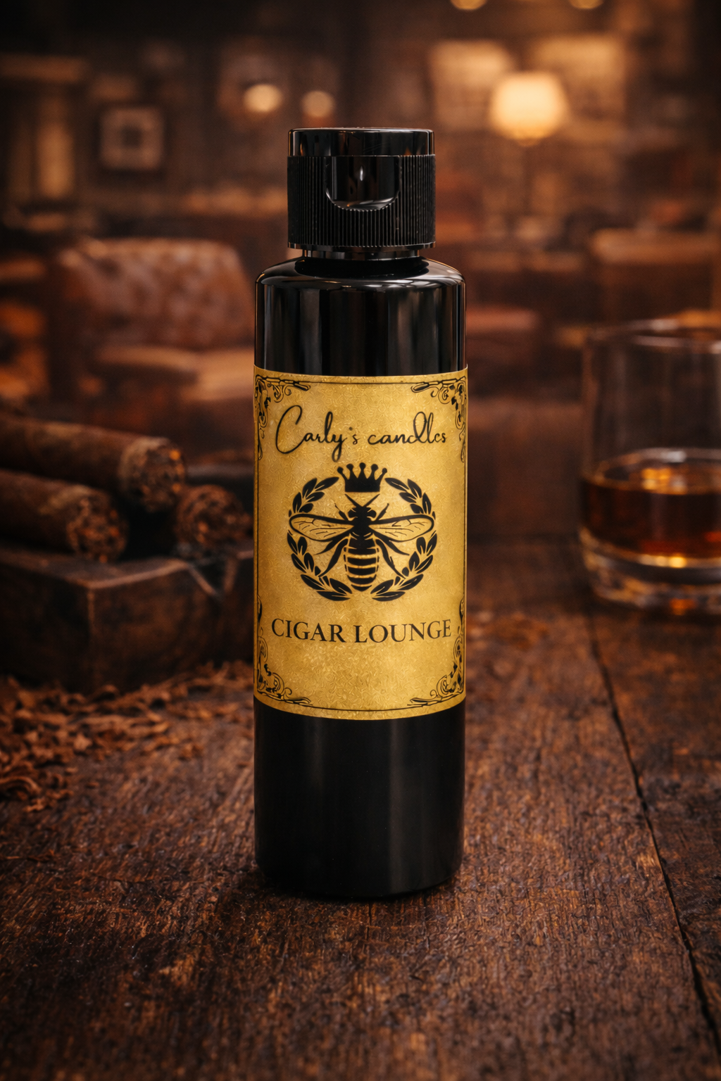 Cigar Lounge | Reed Diffuser Refill - Carly's candles & wax melts