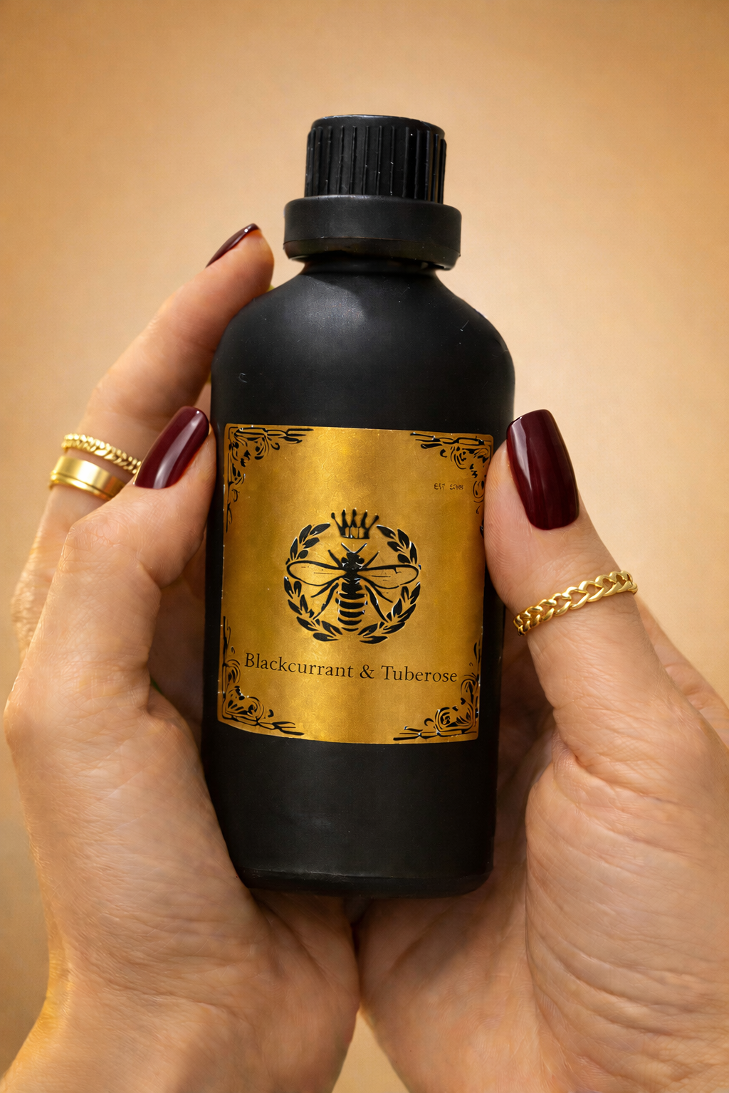 Blackcurrant & tuberose diffuser refill + 7 reeds - Carly's candles & wax melts