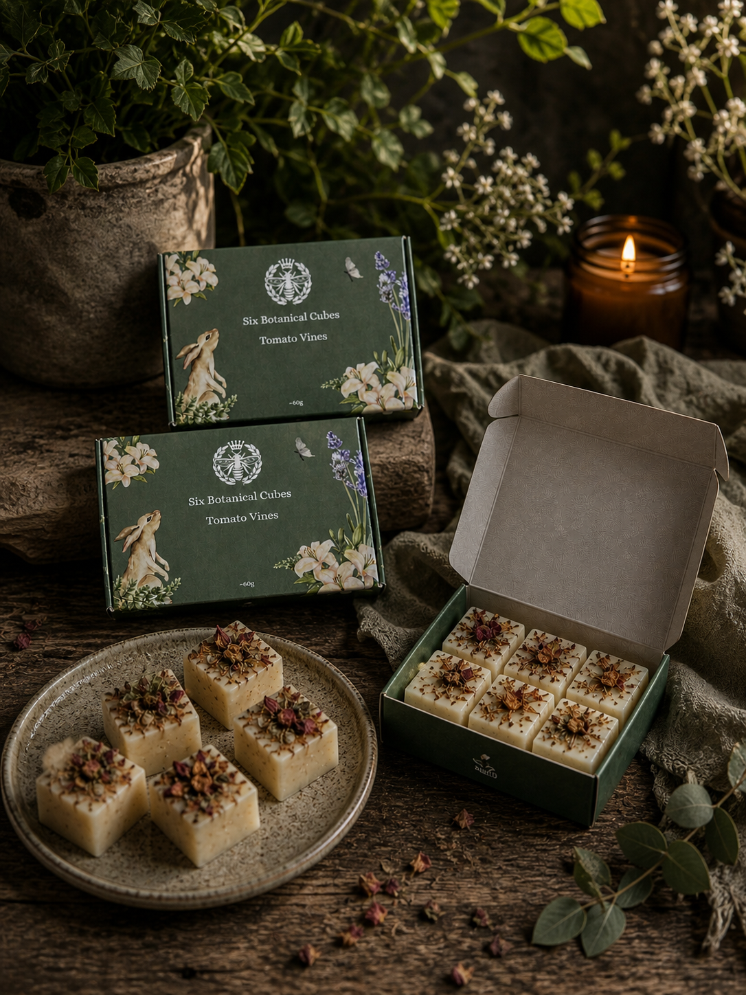 Tomato Vines Soy Wax Melts - Carly's candles & wax melts