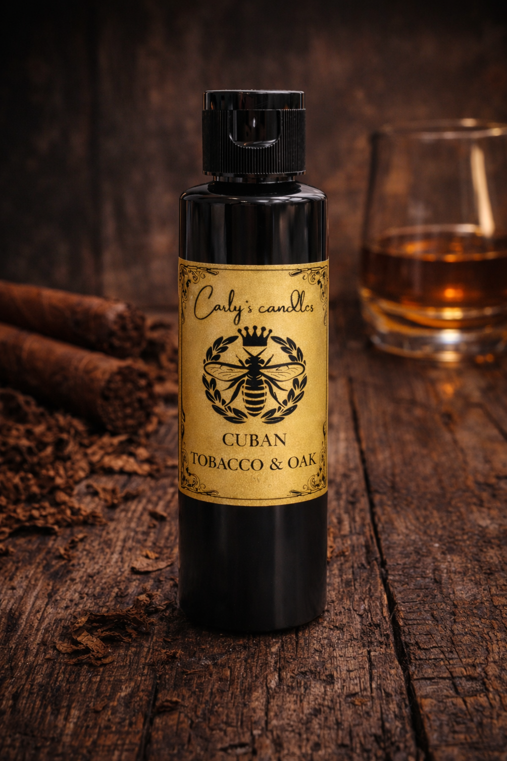 Cuban Tobacco & Oak | Reed Diffuser Refill - Carly's candles & wax melts