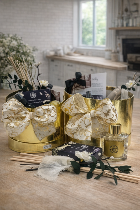 Coconut & Green Leaf Botanical Hamper - Carly's candles & wax melts