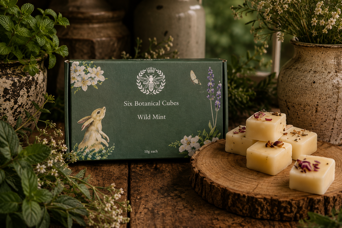 Wild Mint Soy Wax Melts - Carly's candles & wax melts