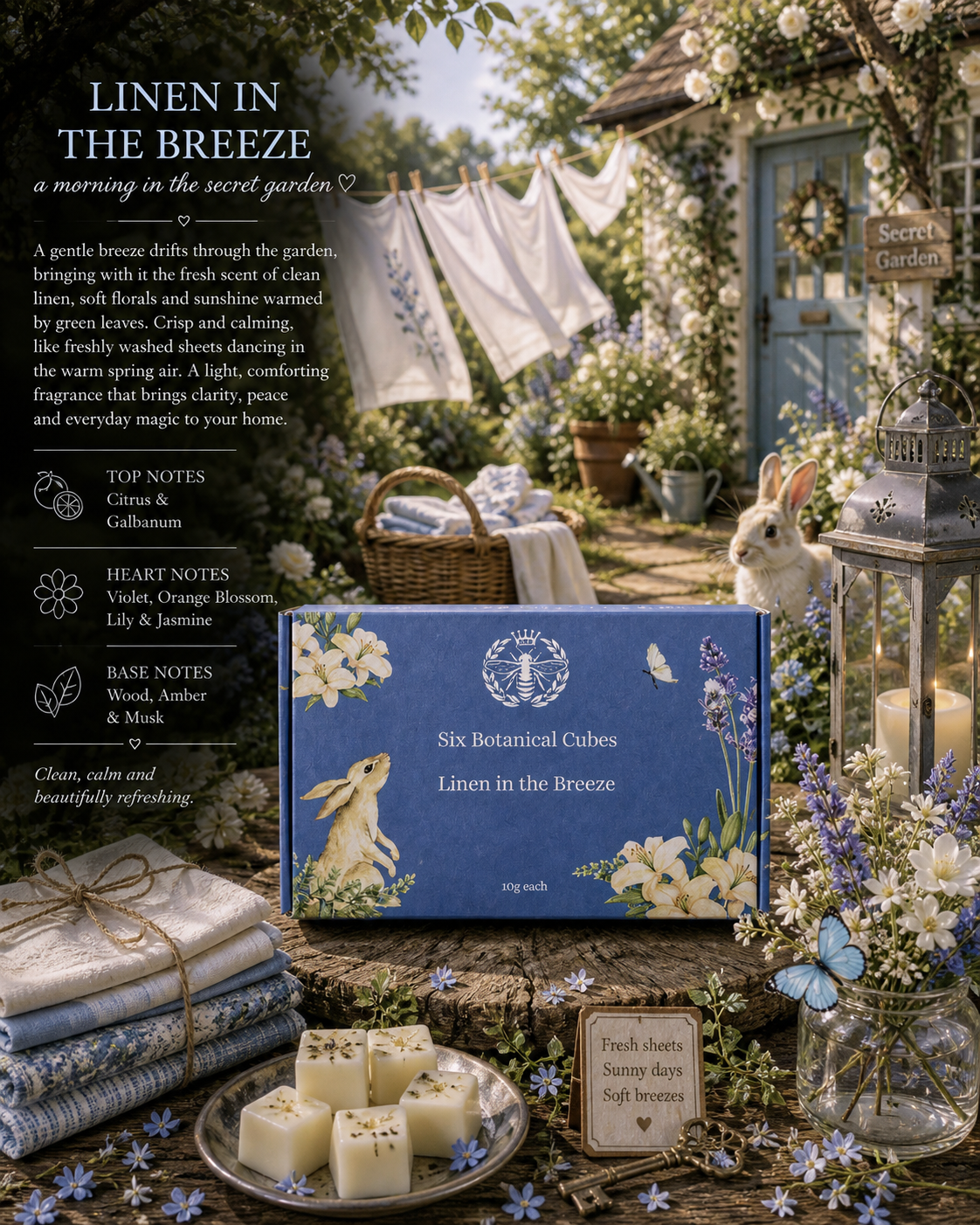 Linen in the Breeze Soy Wax Melts