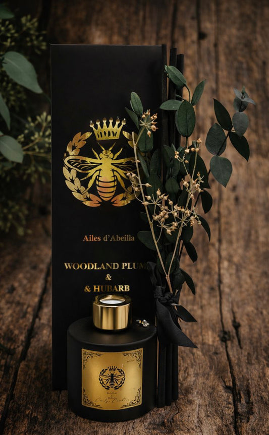 Black Plum & Rhubarb 100gram Diffuser - Our Signature Scent - Carly's candles & wax melts