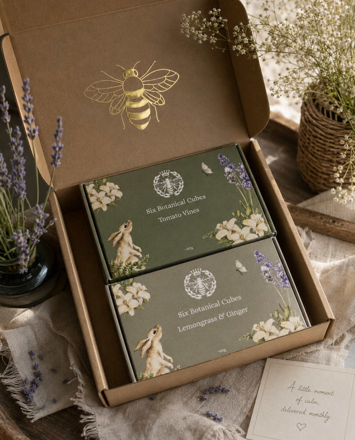 Botanical Wax Melt Discovery Subscription - Duo, 2 Boxes - Carly's candles & wax melts