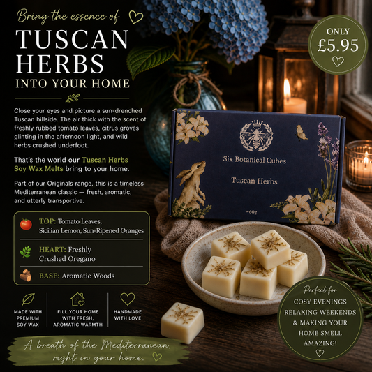 Tuscan Herbs Soy Wax Melts - Carly's candles & wax melts