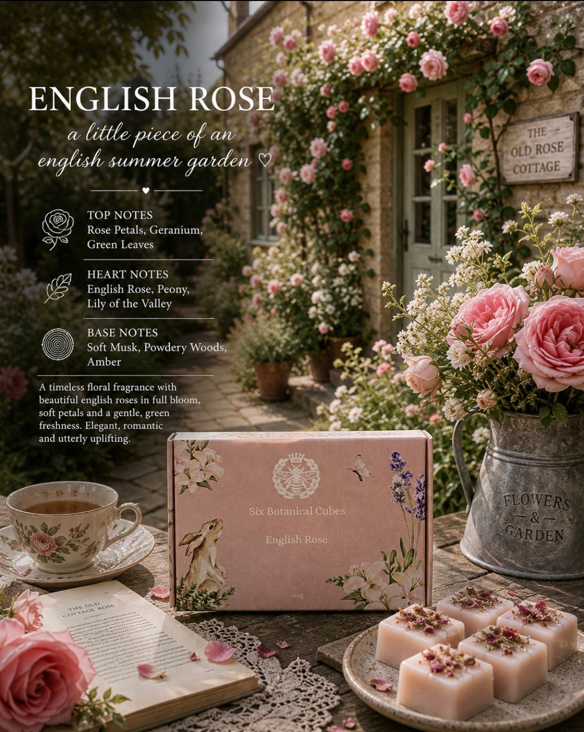 English Rose Soy Wax Melts