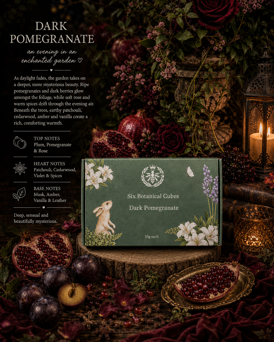 Dark Pomegranate Soy Wax Melts