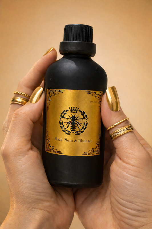 Black Plum & Rhubarb | Reed Diffuser Refill - Carly's candles & wax melts