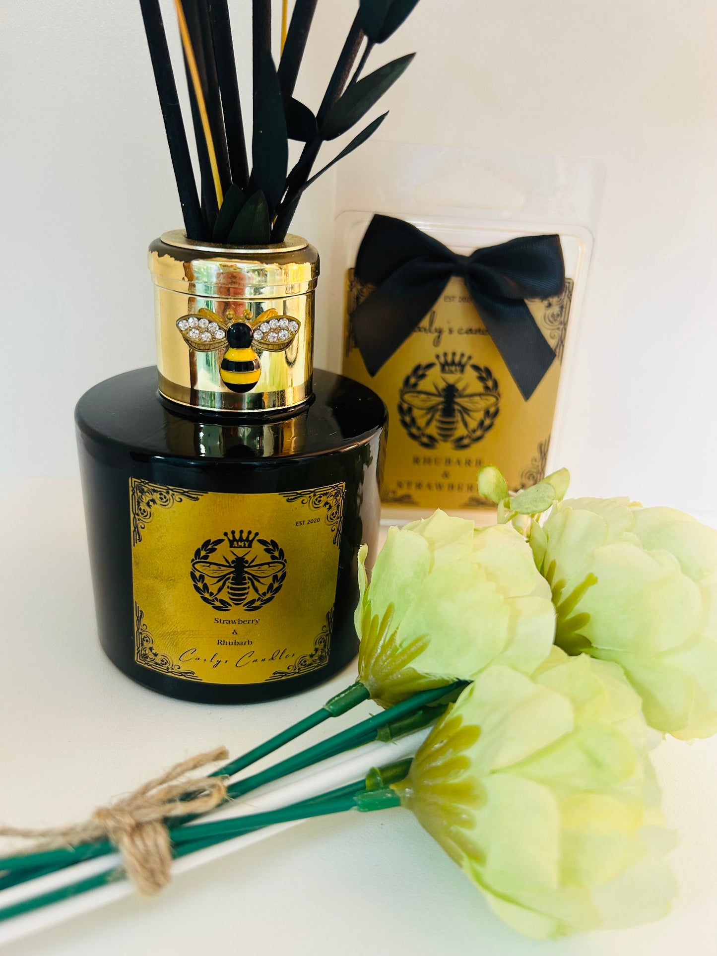 Rhubarb & Strawberry Fragrance Bundle