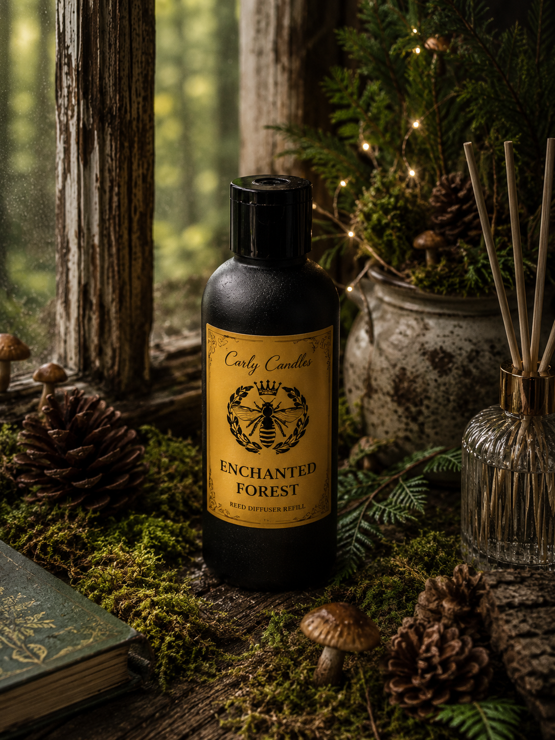Enchanted Forest Reed Diffuser Refill - Carly's candles & wax melts