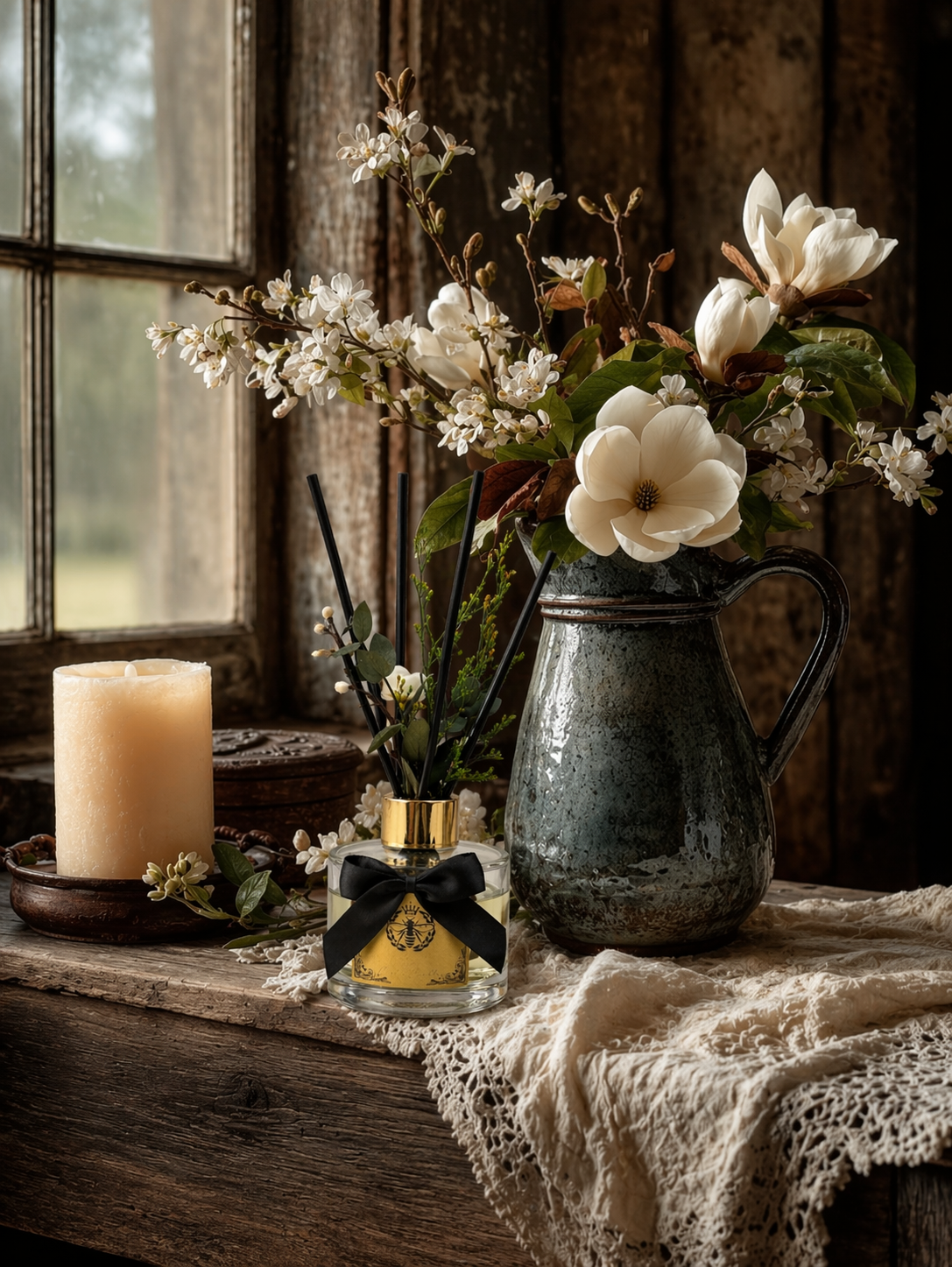 Blackcurrant & Tuberose Reed Diffuser - Carly's candles & wax melts