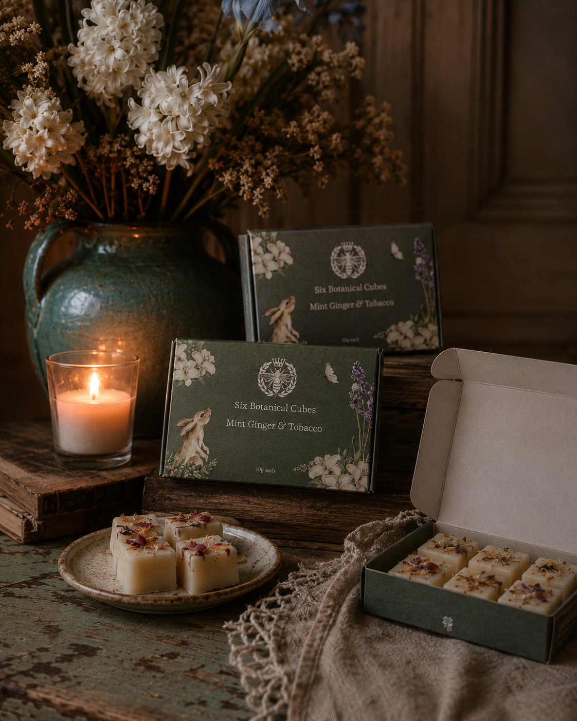 Mint, Ginger & Tobacco Soy Wax Melts