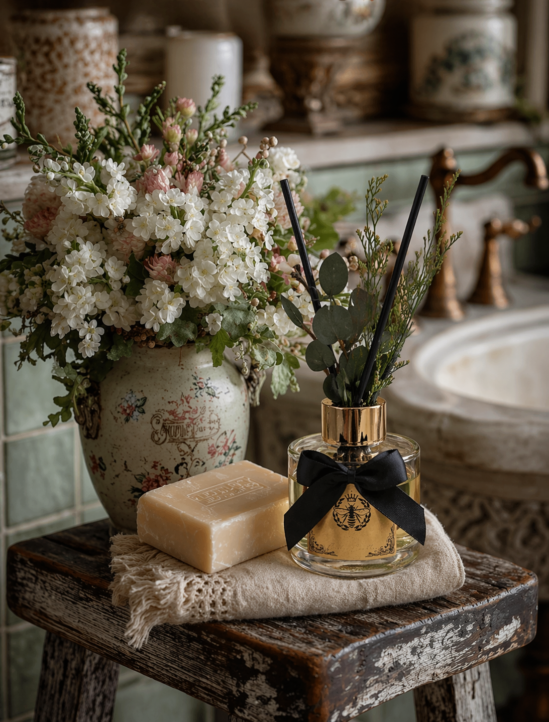 Fresh Linen Reed Diffuser - Carly's candles & wax melts