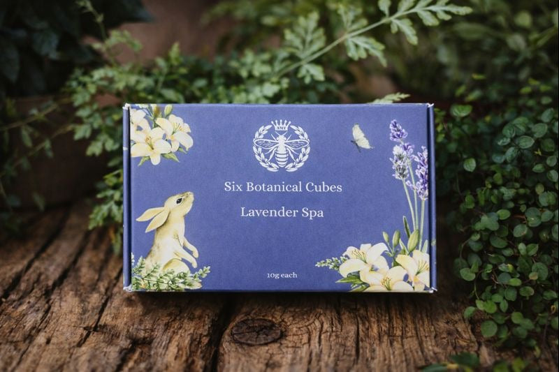Lavender spa six cubed wax melts - Carly's candles & wax melts