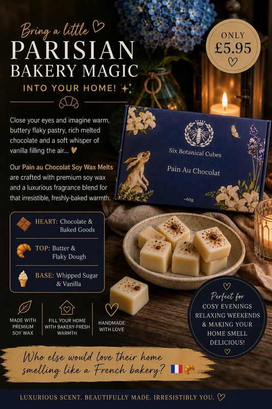 Pain au Chocolat Soy Wax Melts - Carly's candles & wax melts