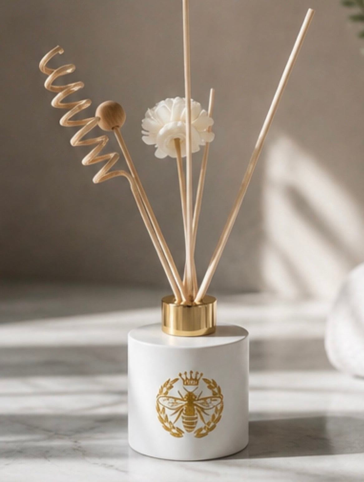 Peach Couture Reed Diffuser - Carly's candles & wax melts