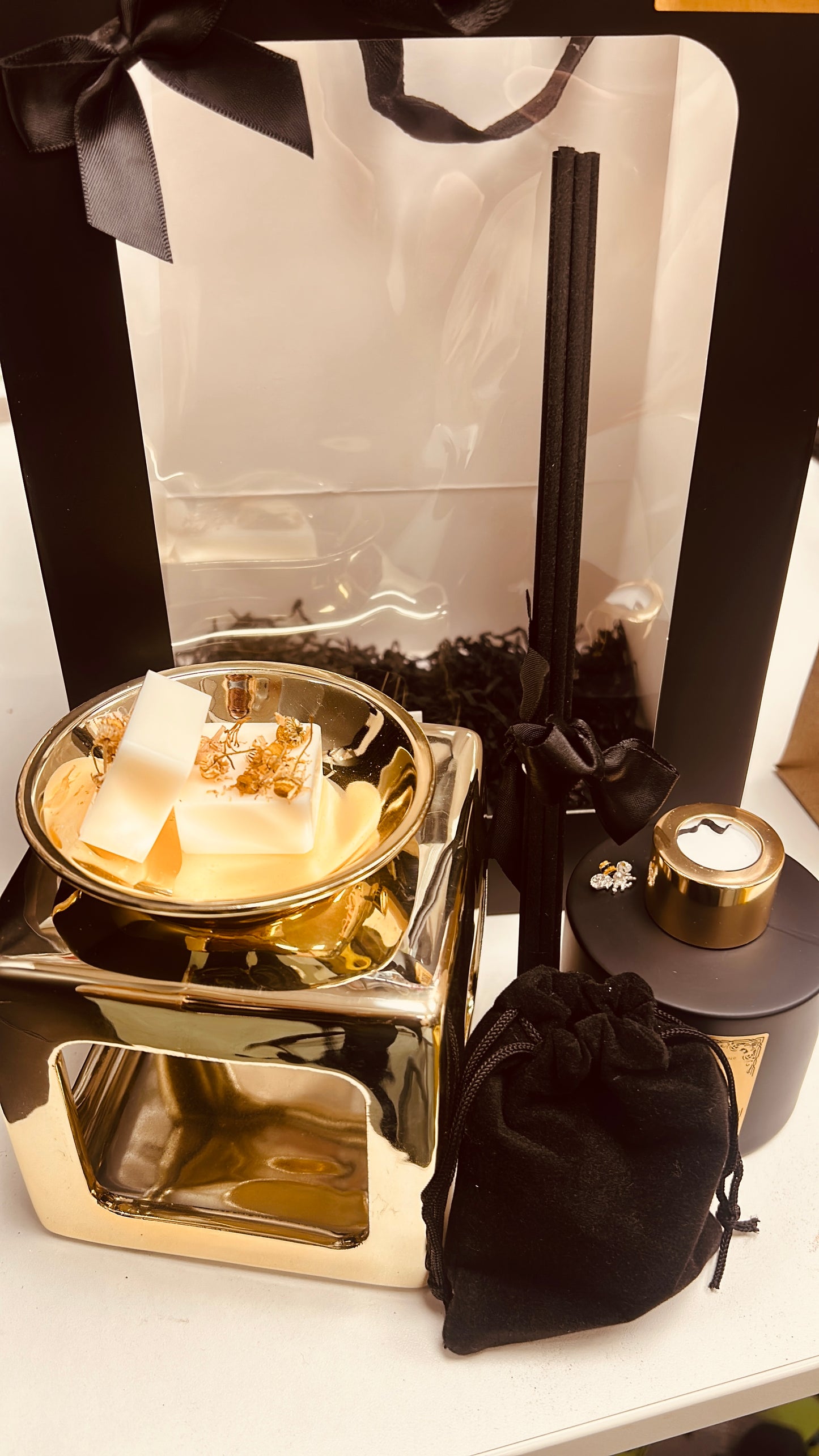 Beautiful selection of our best selling black plum and rhubarb hamper