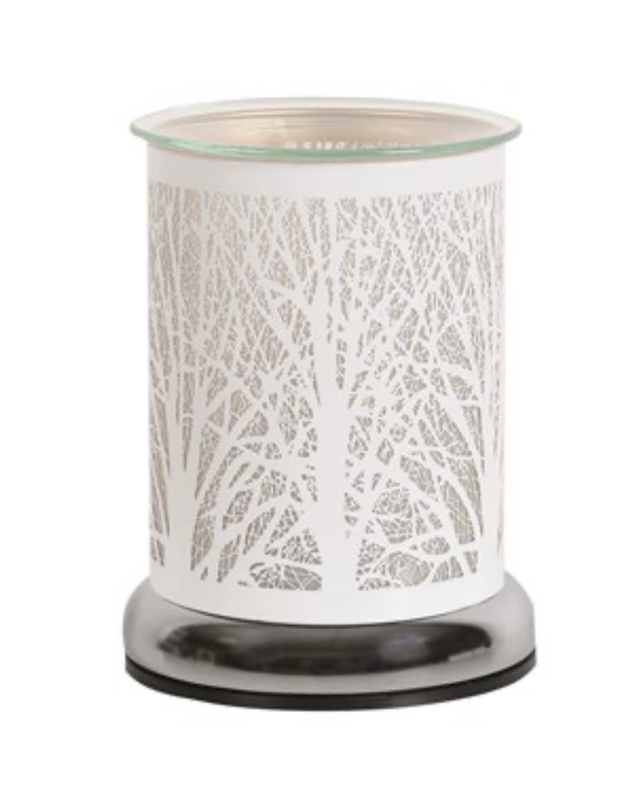 Electric silhouette wax melt burner - Forest 17cm
