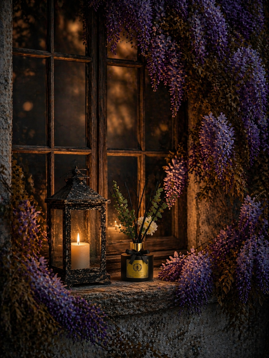 Lavender Spa Reed Diffuser - Carly's candles & wax melts