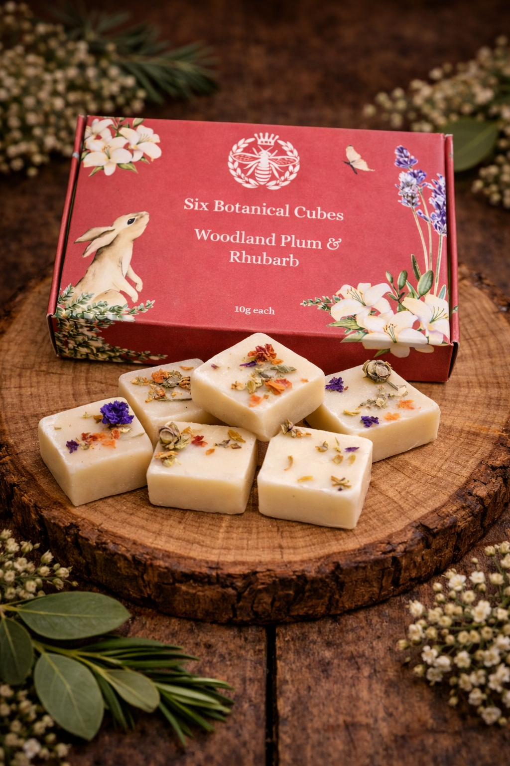 Woodland Plum & Rhubarb Soy Wax Melts - Carly's candles & wax melts