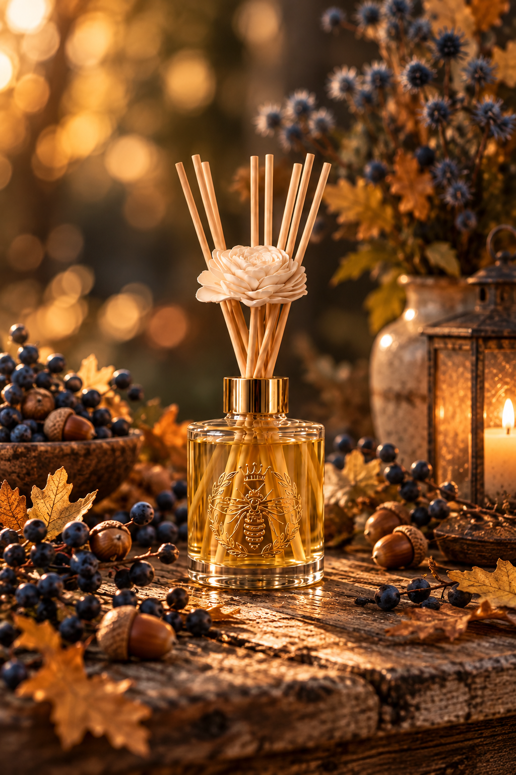Italian Glass Reed Diffuser