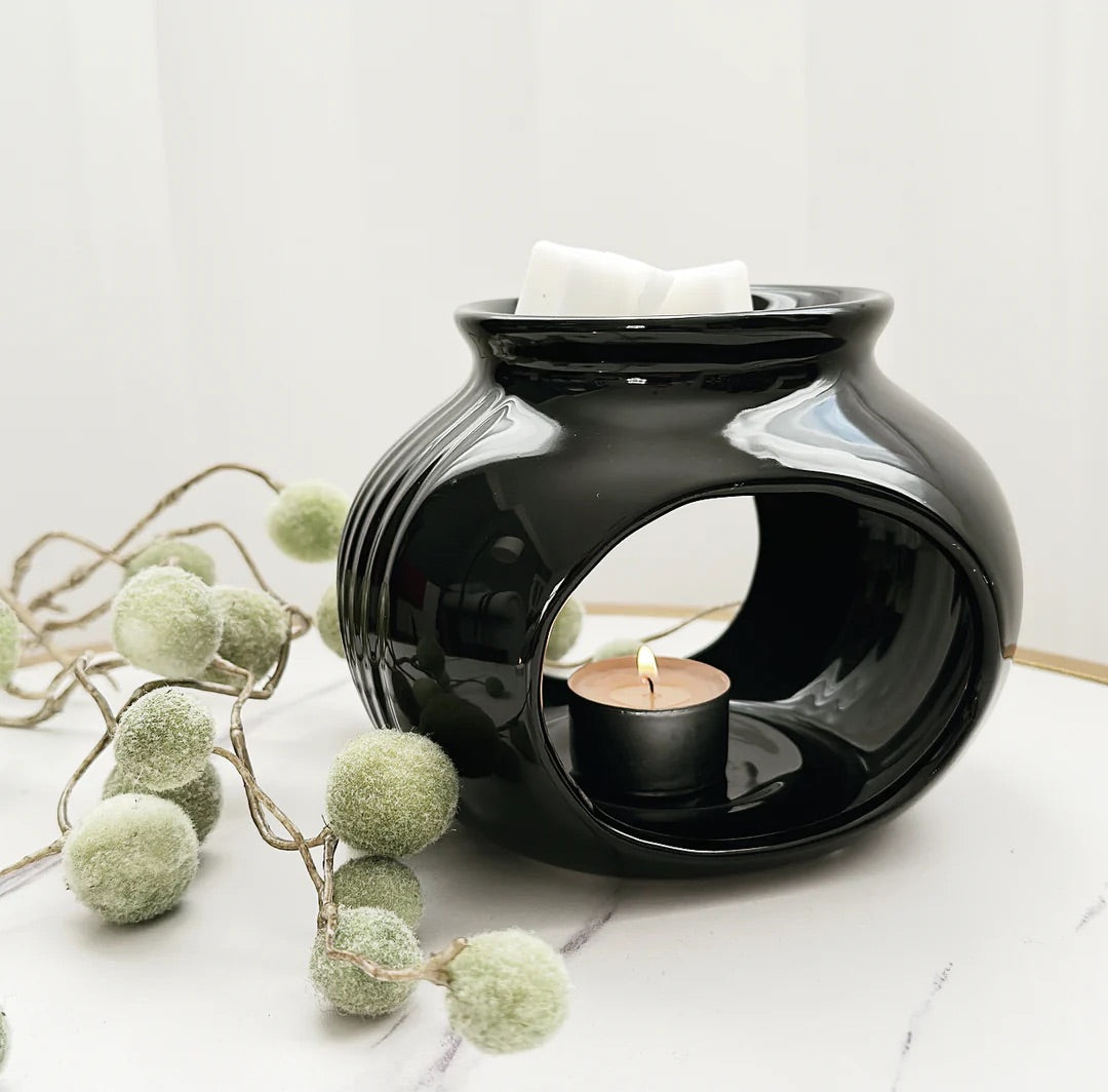 Sofia GROOVE Ceramic Wax Burner - Carly's candles & wax melts
